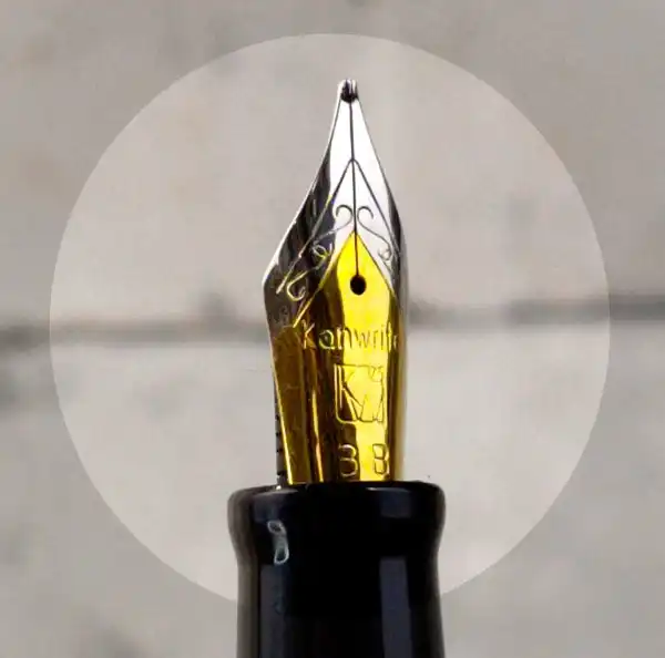Kanwrite Heritage Orange barrel piston filler fountain pen  - F, M and B points sailor Zoom nib - Image 8