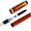 Pilot custom Urushi Vermillion fountain pen -18K 750 solid gold M nib - Unused New - Image 2