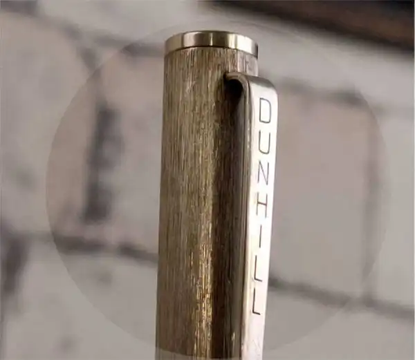 Dunhill sterling silver 925 rollerball pen - 1970 vintage rare collector's item - Image 5