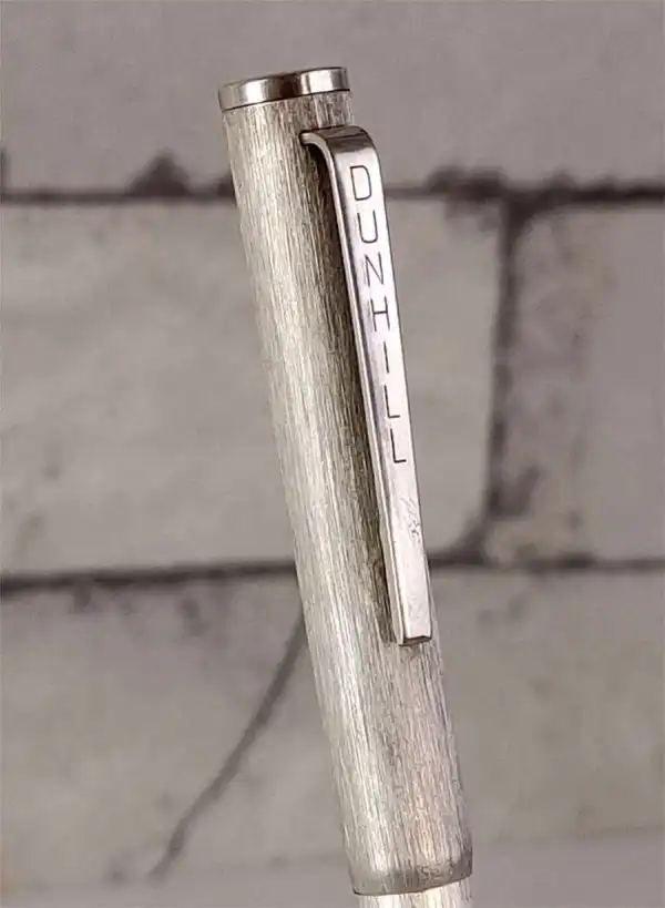 Dunhill sterling silver 925 rollerball pen - 1970 vintage rare collector's item - Image 6