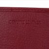 genuine leather pen pouch for fountain pens burgundy - 4 pen pockets - Image 5