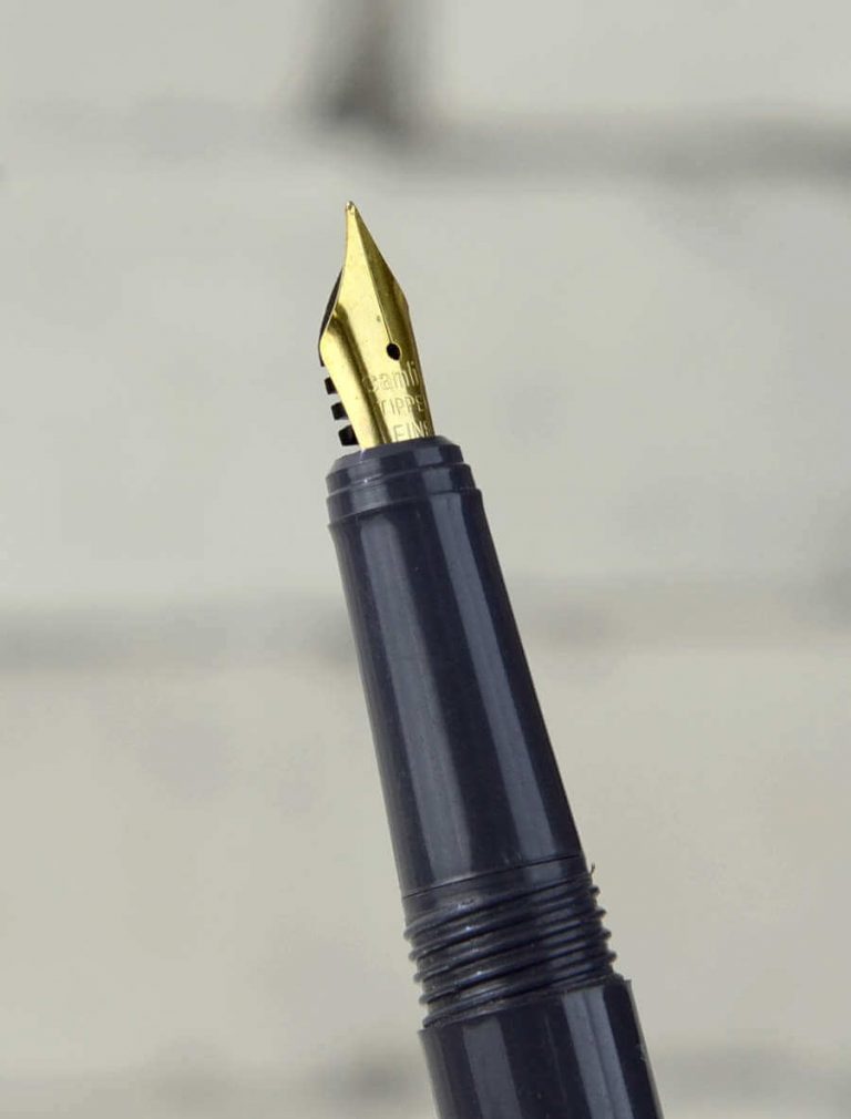 Vintage camlin 5 pens set of eyedropper fountain pens with golden nib