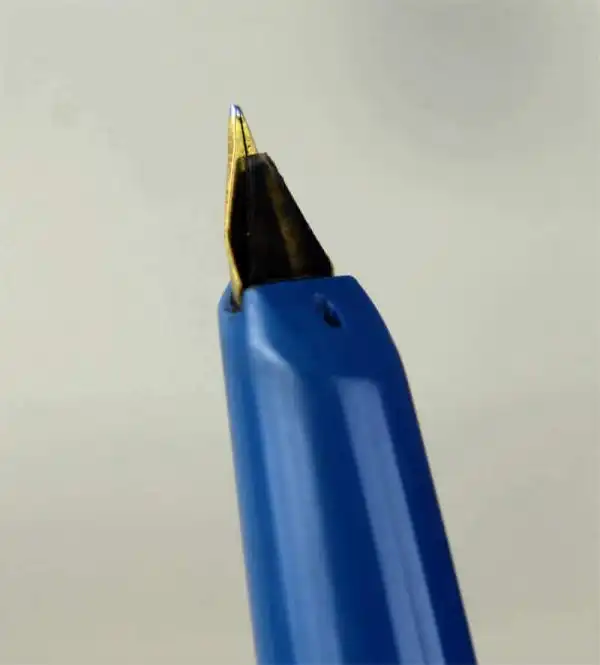 Pilot Vintage classic teal fountain pen - 14K solid gold Fine nib - Image 7