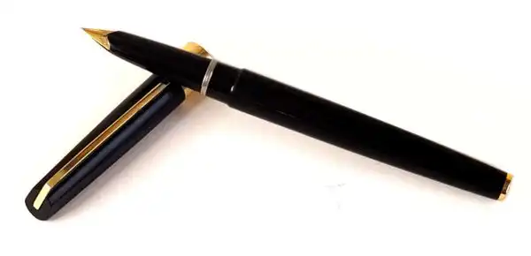 Vintage Pilot super fountain pen - 14K solid gold Fine nib - Image 7