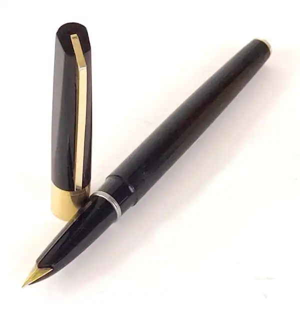 Vintage Pilot super fountain pen - 14K solid gold Fine nib - Image 2