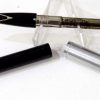 Sheaffer Vintage imperial 440 black barrel fountain pen - inlaid steel F nib - Image 2