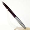 Vintage Sheaffer imperial 440 burgundy fountain pen - inlaid F nib - Image 2
