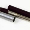 Vintage Sheaffer imperial 440 burgundy fountain pen - inlaid F nib - Image 8