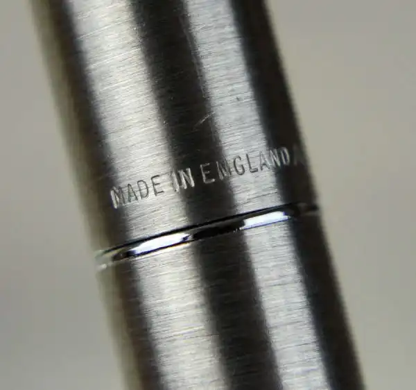 Vintage  parker 45 flighter fountain pen steel fine nib - england made - Image 8