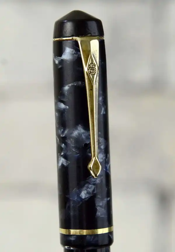 Vintage conway stewart 286 lever filler fountain pen - 14K gold flex nib - Image 6