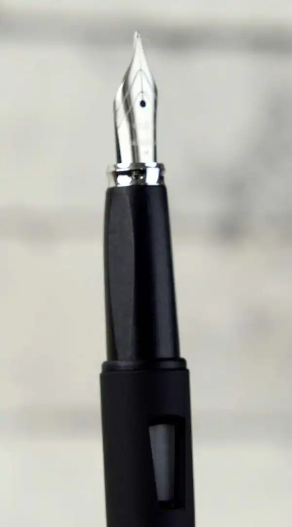 Diplomat Magnum soft touch black fountain pen with Jowo F nib + Krishna Ink Combo - Brand new - Image 5
