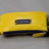genuine leather utility pouch for pens and pencil - Chrome - Image 6