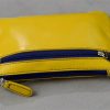 genuine leather utility pouch for pens and pencil - Chrome - Image 8