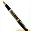 Kanwrite Heritage fire blast piston filler fountain pen  - 14K Flex F nib - Image 2