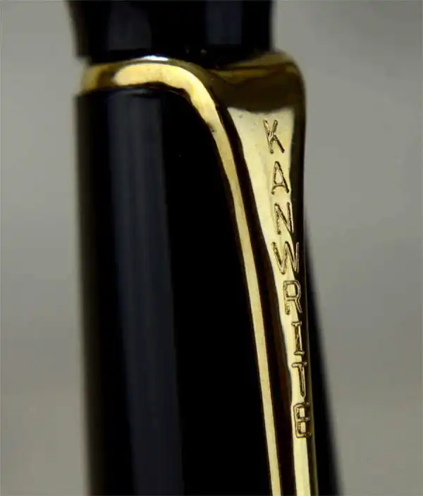 Kanwrite Heritage full fire blast piston filler fountain pen  - 14K Flex F nib - Image 9