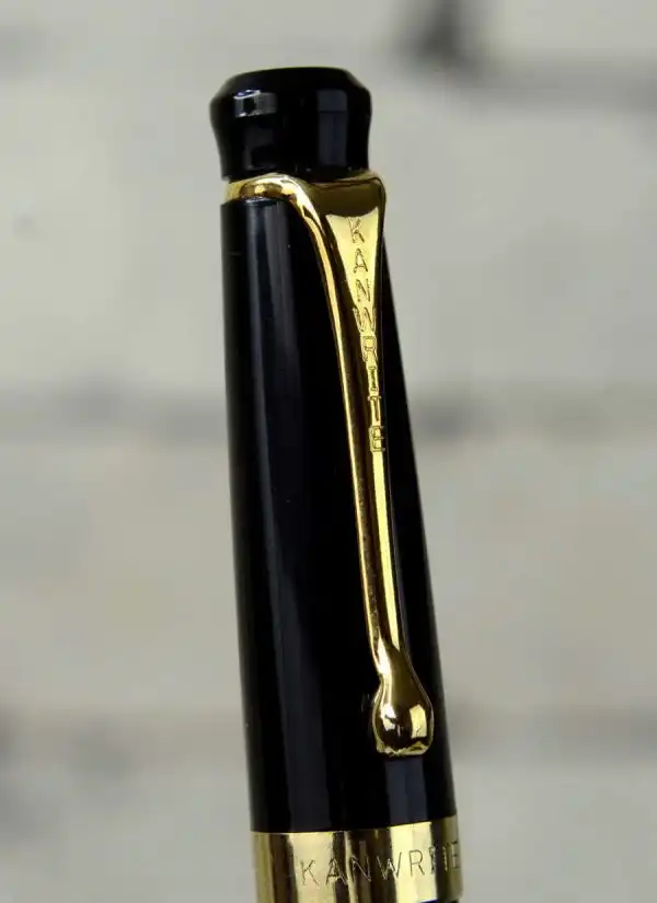 Kanwrite Heritage full fire blast piston filler fountain pen  - 14K Flex F nib - Image 11
