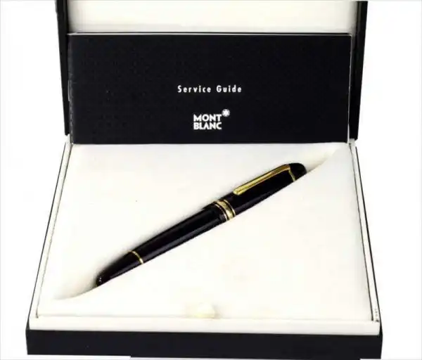 Montblanc Meisterstück 149 Piston Filler fountain pen 14K gold 585 F nib - Mint - Image 6