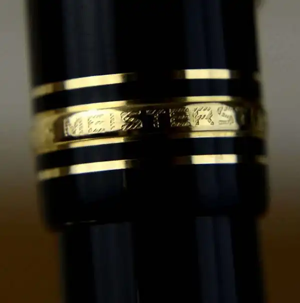 Montblanc Meisterstück 149 Piston Filler fountain pen 14K gold 585 F nib - Mint - Image 9