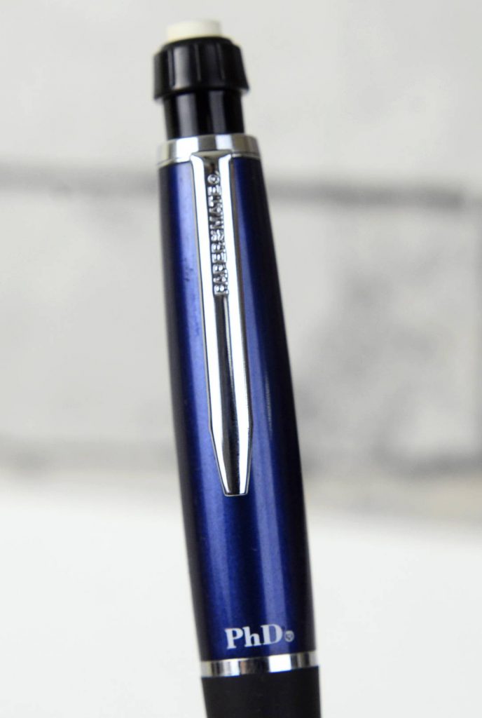buy online papermate PhD blue mechanical pencil 0.7mm lead Japan