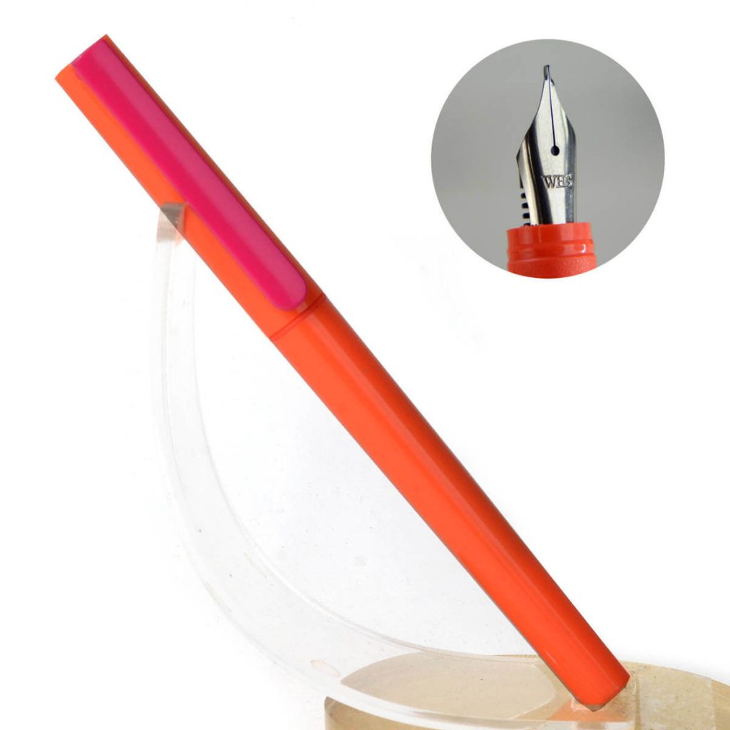 Buy WH smith school cartridge fountain pen with steel needle F nib