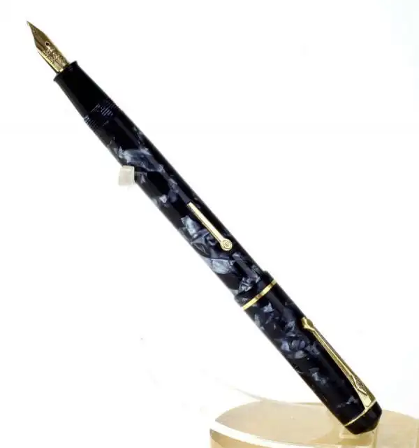 Vintage conway stewart 286 lever filler fountain pen - 14K gold flex nib - Image 2