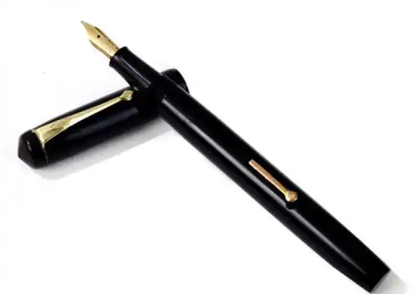 Vintage conway stewart 286 lever filler fountain pen - 14K gold flex nib - Image 3