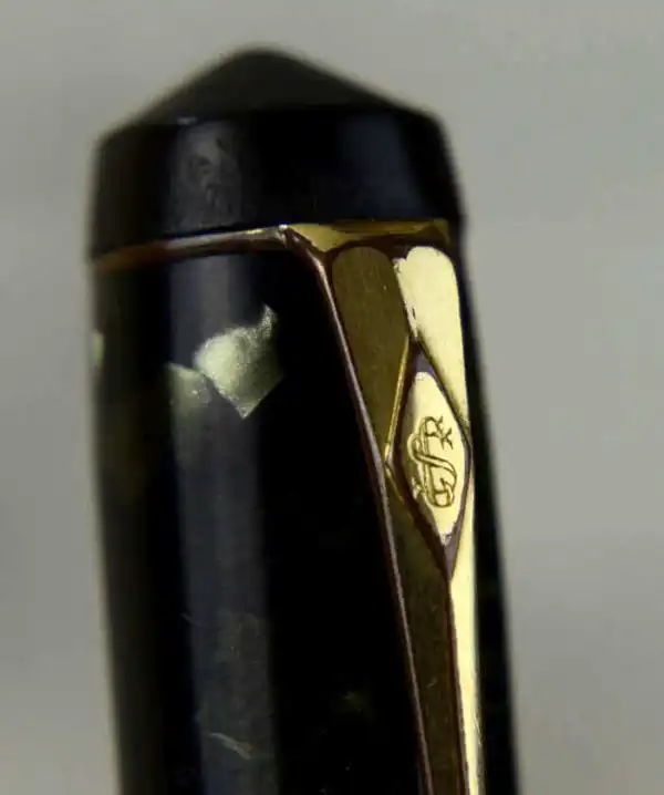 Vintage conway stewart 286 lever filler fountain pen - 14K gold flex M nib - Image 10