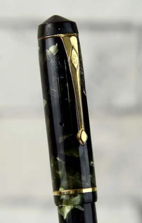 Vintage conway stewart 286 lever filler fountain pen - 14K gold flex M nib - Image 7