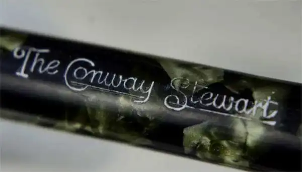 Vintage conway stewart 286 lever filler fountain pen - 14K gold flex M nib - Image 8