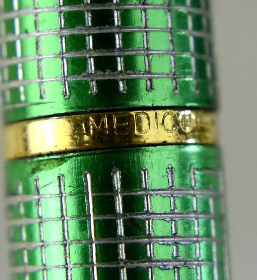 Vintage Medico 45 fountain pen with Gold plated M nib - clean - Image 5