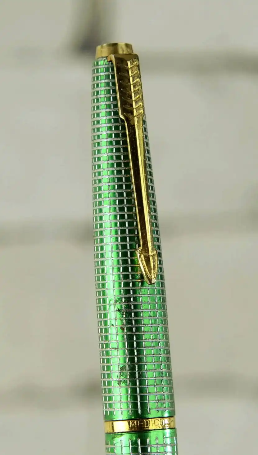 Vintage Medico 45 fountain pen with Gold plated M nib - clean - Image 8