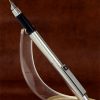 Parker 25 vintage chrome barrel fountain pen with Medium nib - Mint - Image 2