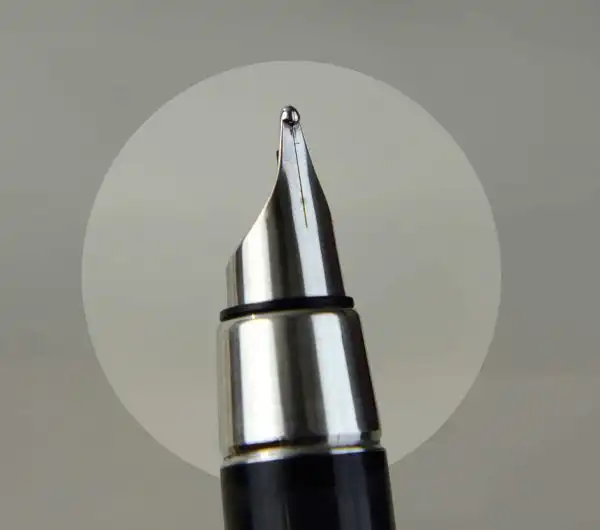Parker 25 vintage chrome barrel fountain pen with Medium nib - Mint - Image 9