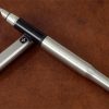 Parker 25 vintage chrome barrel fountain pen with Medium nib - Mint - Image 3