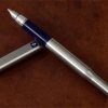 Parker 25 vintage chrome barrel fountain pen with Medium nib - used - Image 4