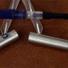 Parker 25 vintage chrome barrel fountain pen with Medium nib - used - Image 3