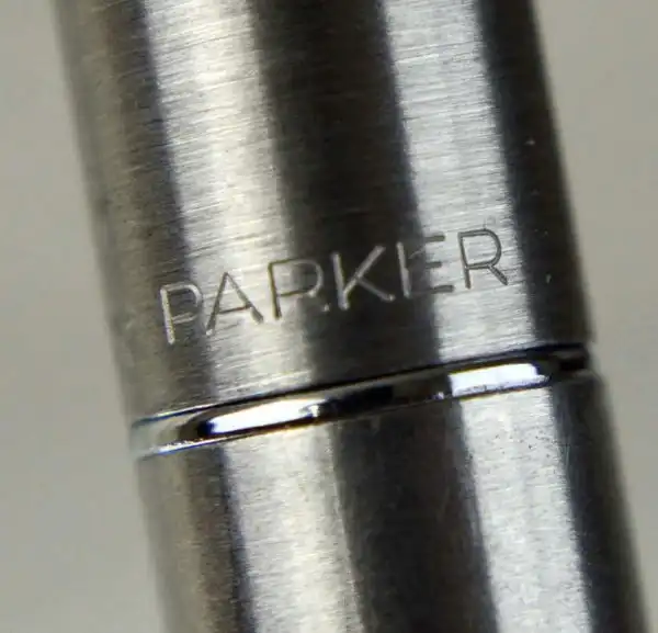 Vintage parker 45 flighter fountain pen with steel F nib - clean - Image 6