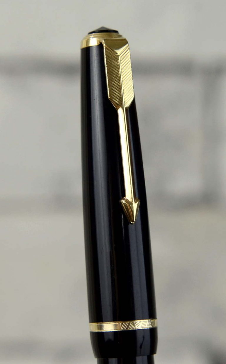 Buy parker duofold new standard fountain pen with 14C gold medium nib
