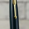 Vintage parker duofold maxima fountain pen with 14C gold M nib - clean - Image 7