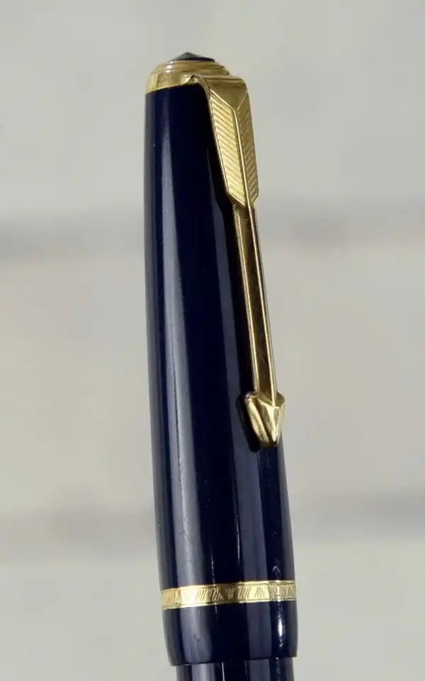 Vintage parker lady fountain pen with 14C gold B flex nib - Image 7