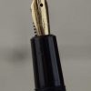 Vintage parker slimfold black fountain pen with 14C gold B nib - Clean - Image 6