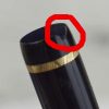Vintage parker slimfold black fountain pen with 14C gold B nib - Clean - Image 8
