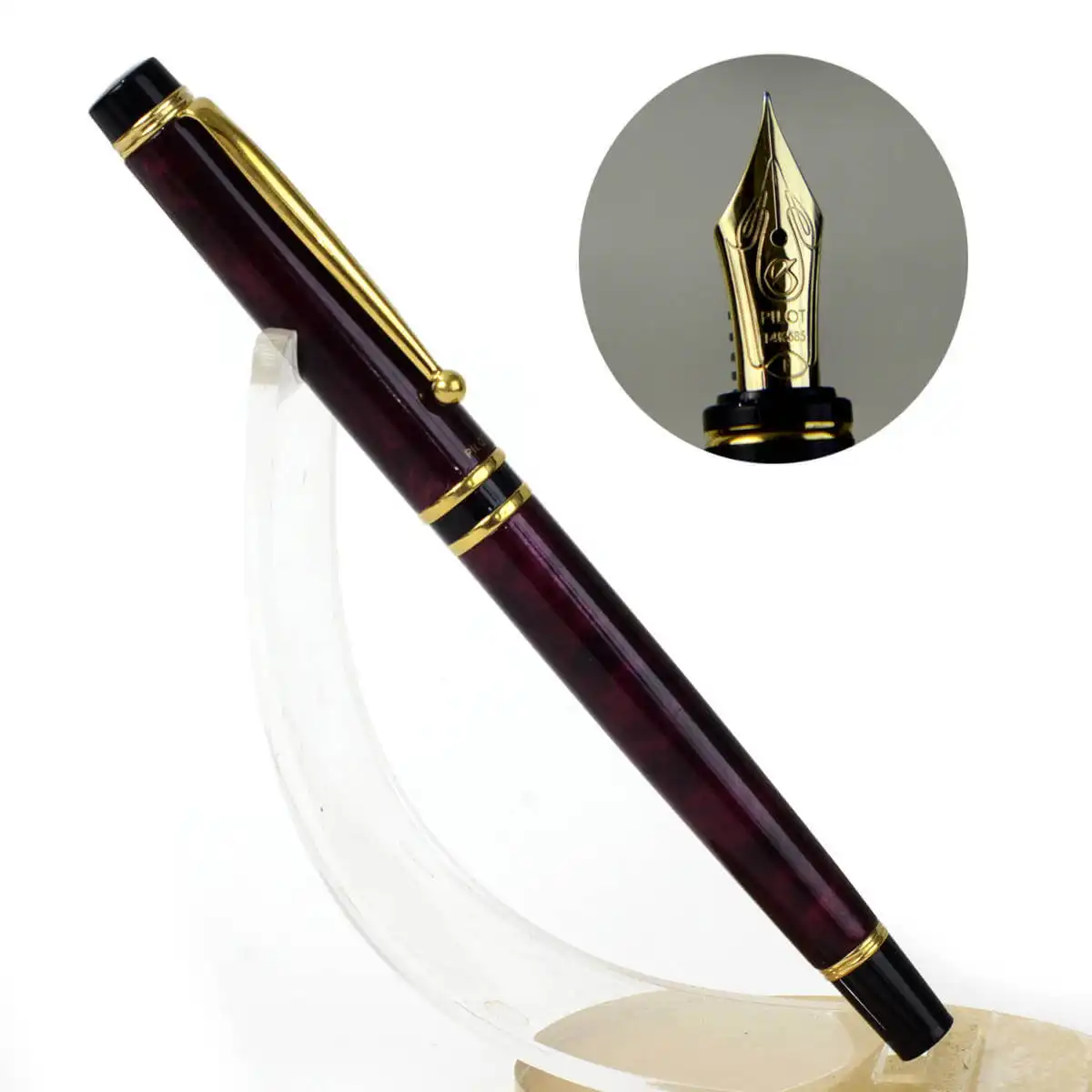 PILOT 万年筆　 14k585 GRANCE パイロット グランセ 万年筆 エレガントな細身 14K プレゼント