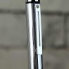 sheaffer targa 1000 fountain pen mirror chrome fluted with  broad Nib - Image 7