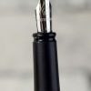 Waterman graduate chrome barrel fountain pen with Steel F nib  - mint - Image 3
