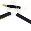 Vintage Indian fountain pen - Premium black Lacquer eyedropper with iridium point F nib - Image 2