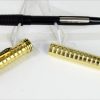 Vintage Indian fountain pen - Mebsons persia with plated F nib - NOS - Image 2