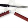Vintage Indian fountain pen - Mebsons Crown burgundy barrel with ambitious two tone  F nib - NOS - Image 2