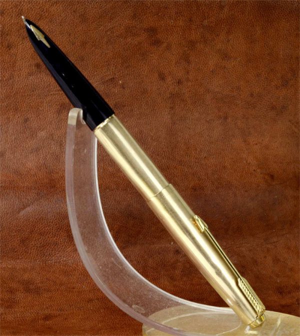Buy parker 61 gold filled barrel fountain pen aero filler 14CT gold nib ...
