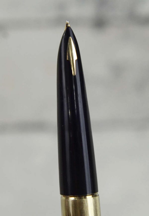 Buy parker 61 gold filled barrel fountain pen aero filler 14CT gold nib ...